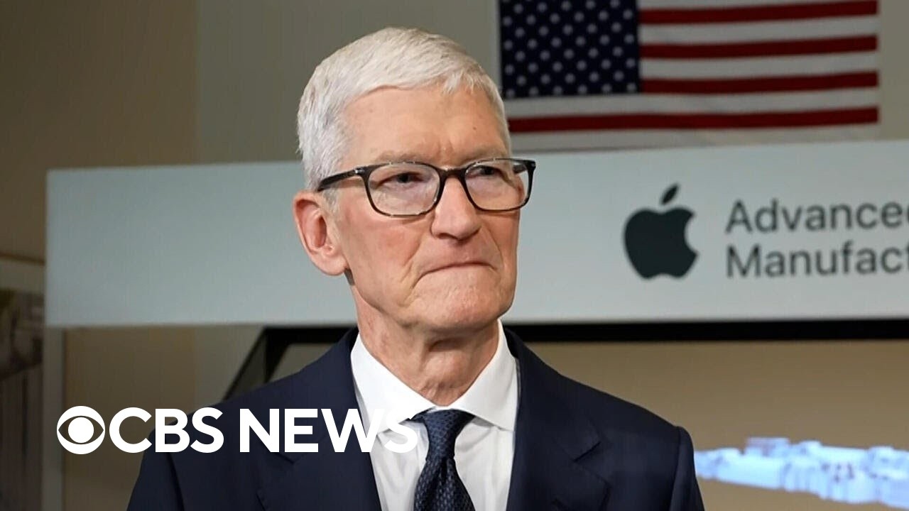 Tim Cook interviewed by Jo Ling Kent for CBS News, 13 August 2026